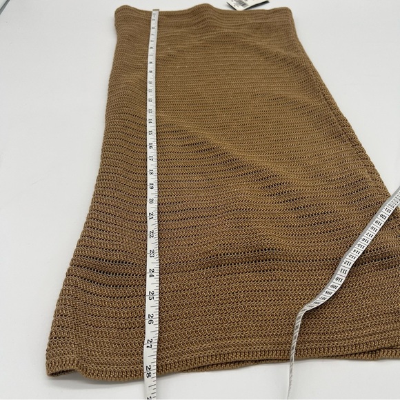 Lauren Ralph Lauren Metallic Cotton-Blend Knit Pencil Skirt – Size XS - Picture 9 of 9